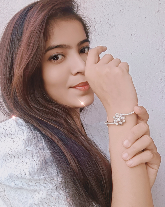 Blooming Petals Italian Bracelet