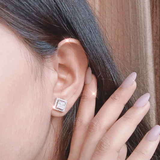 Regal Charm Stud Earrings