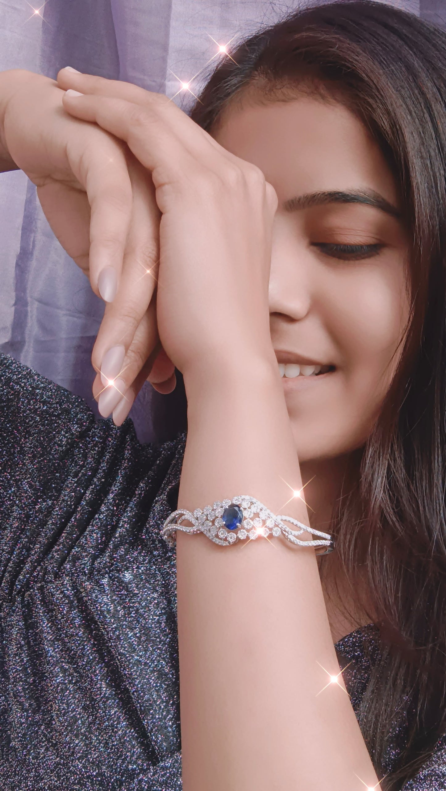 Royal Sapphire Italian Bracelet