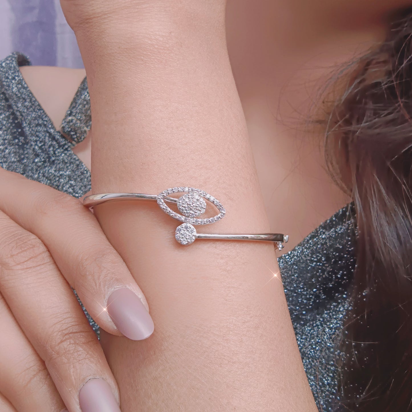 Celestial Spark Italian Bracelet