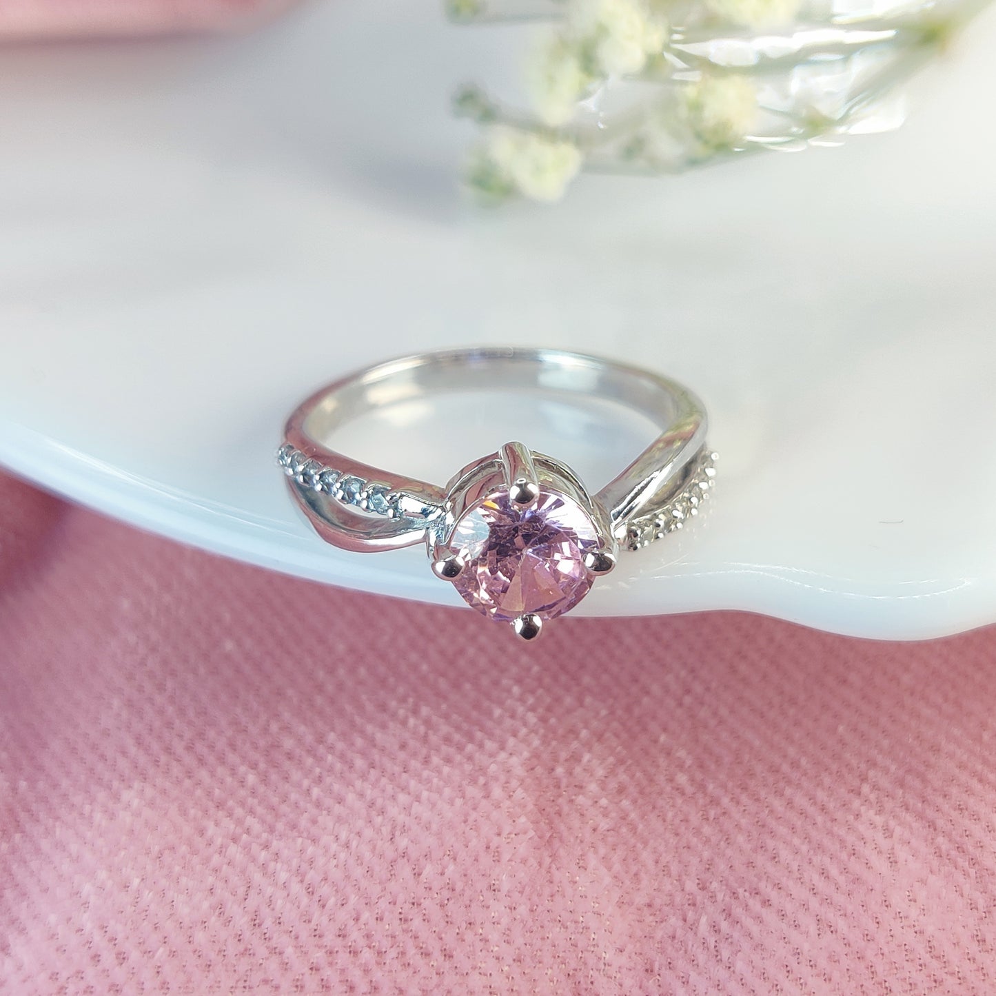 Blushbeam Whisper Ring