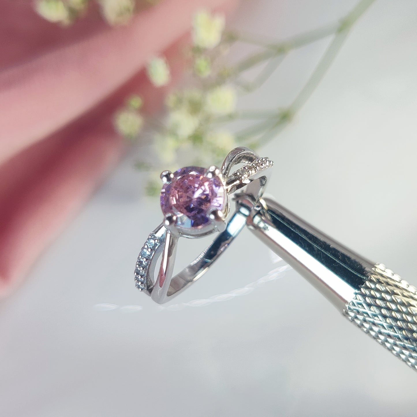 Blushbeam Whisper Ring