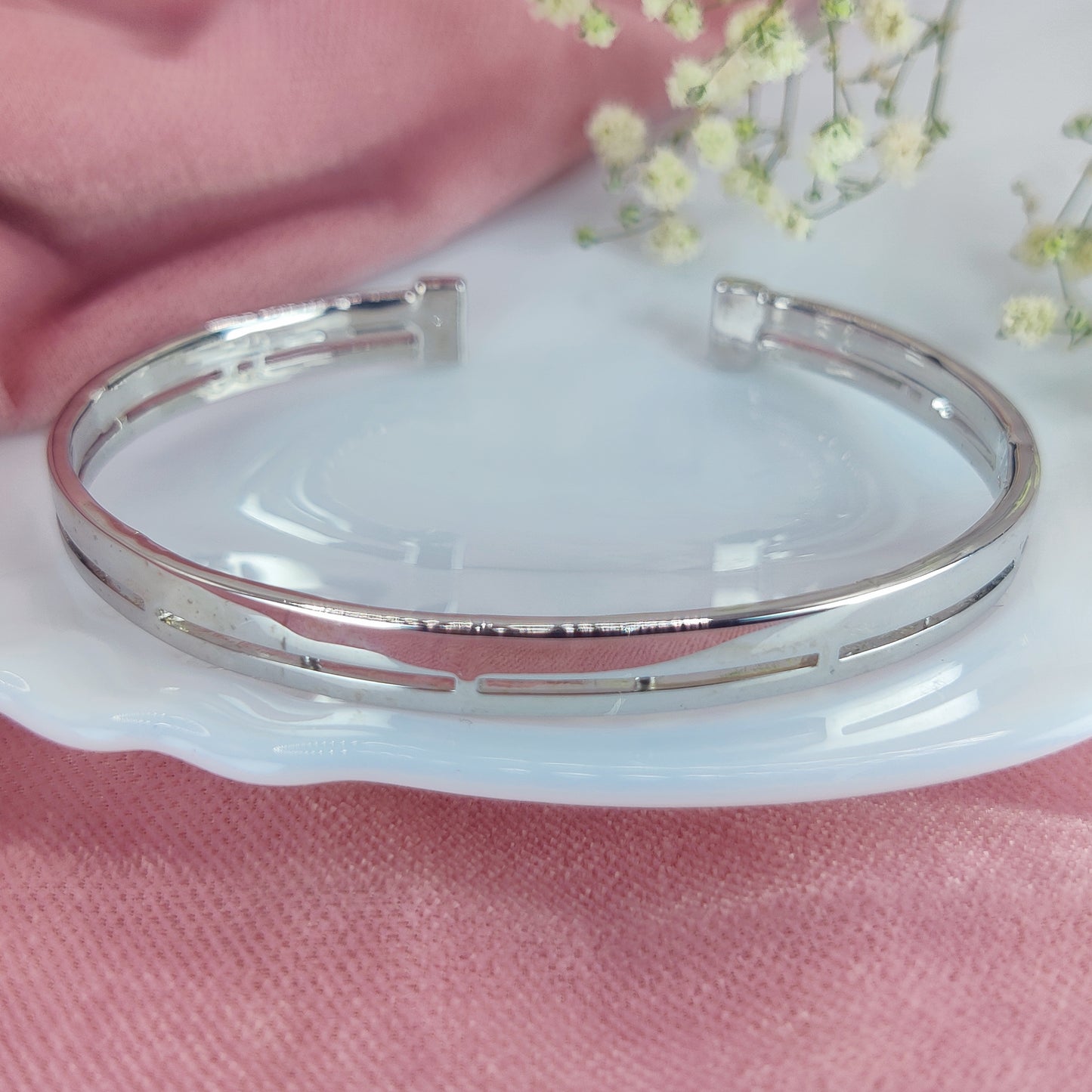 Lunar Grace Kada Bracelet