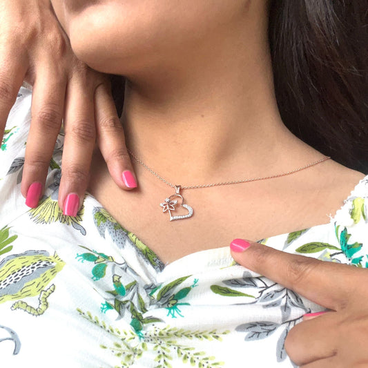 Enchanted Heart Fairy Pendant