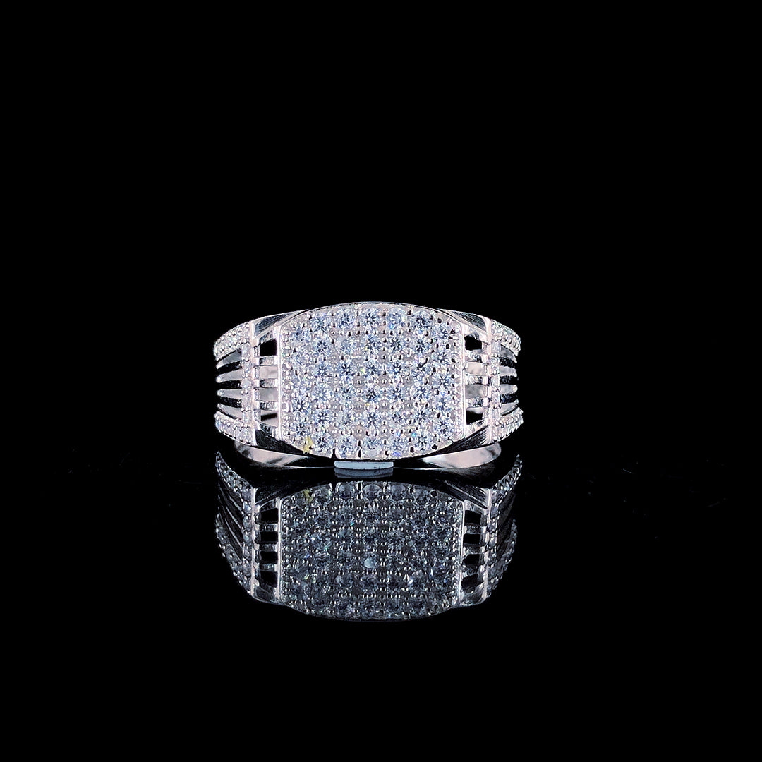 Timeless Chic Rounded Silver Ring