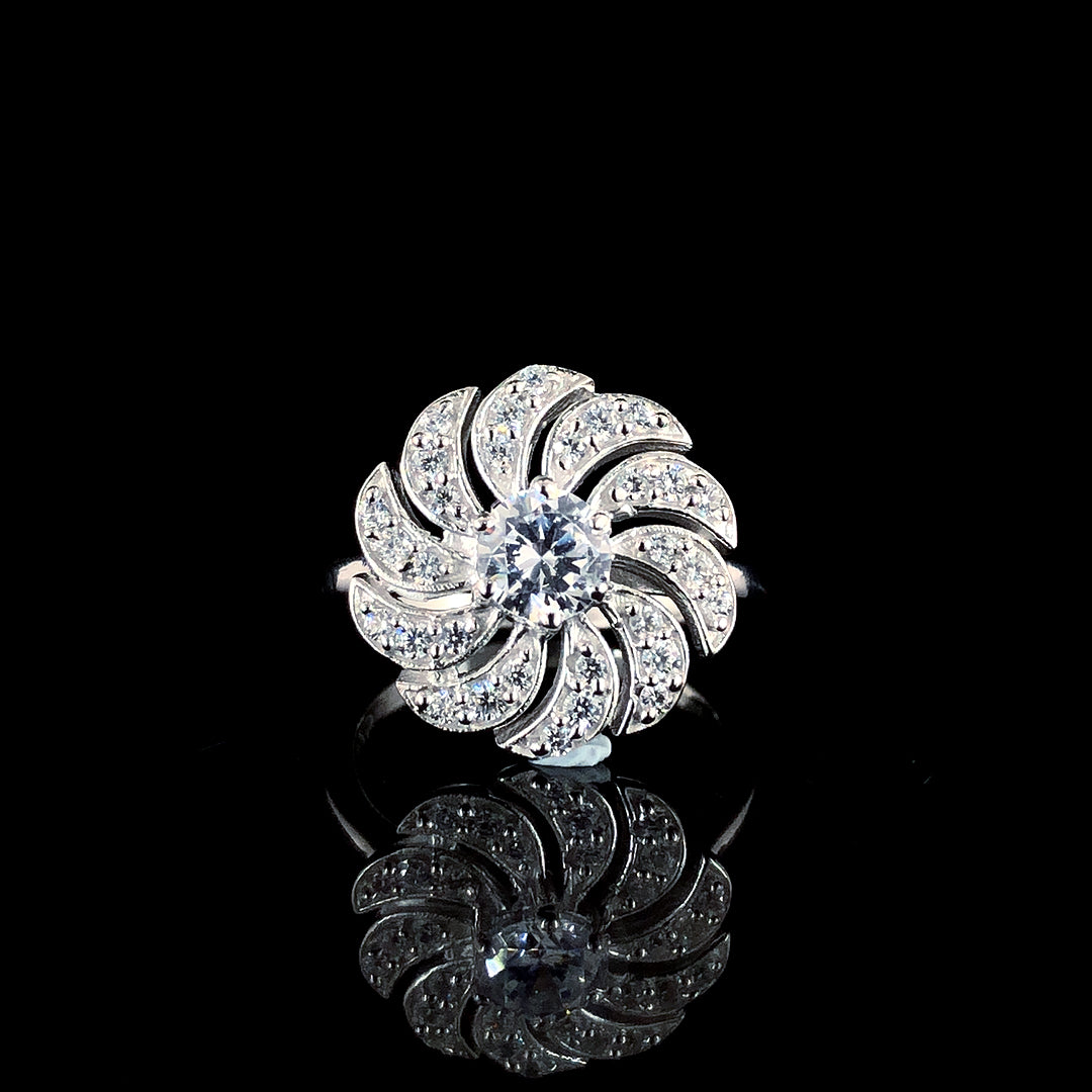 Pink Paradise Blooming Flower Ring