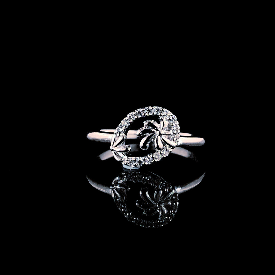 Mystical Dragon Bagua Silver Ring