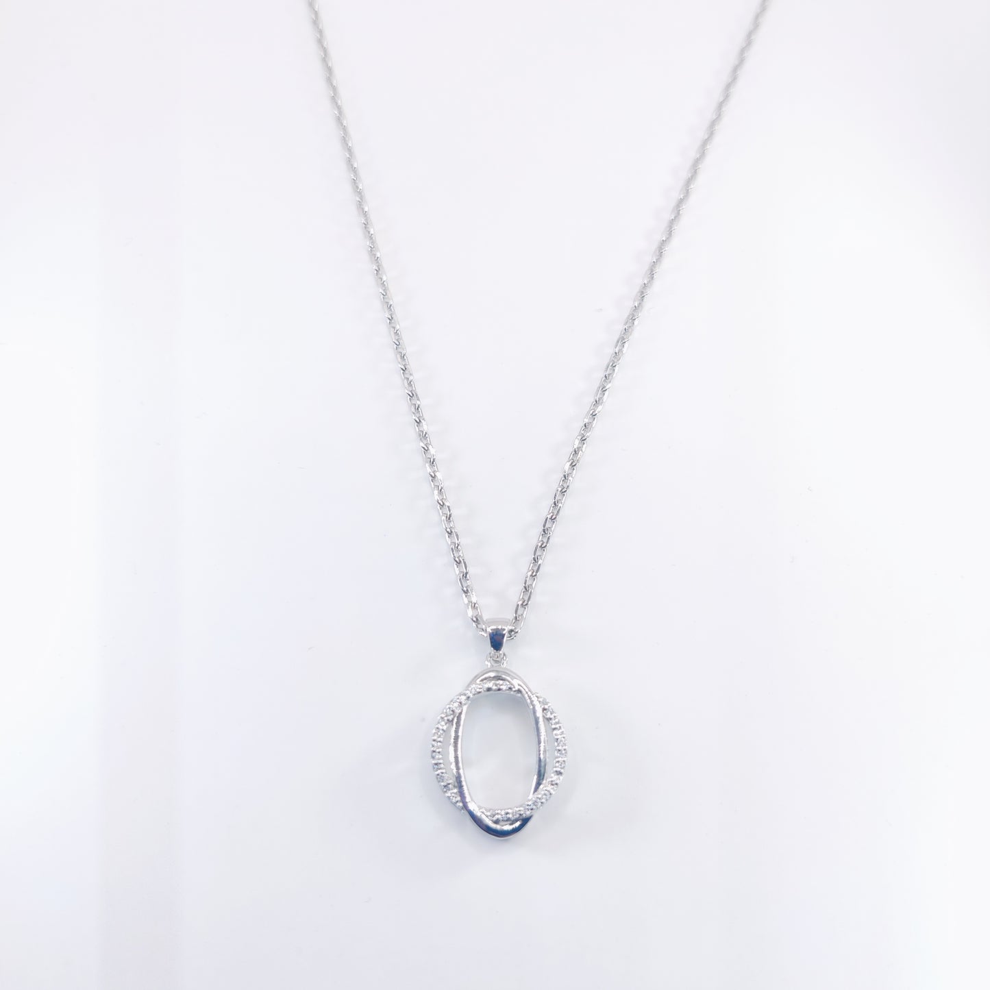 Eternal Embrace Silver Pendant