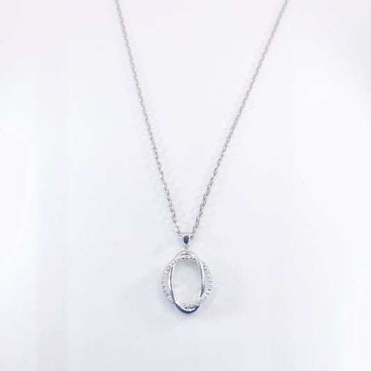 Eternal Embrace Silver Pendant