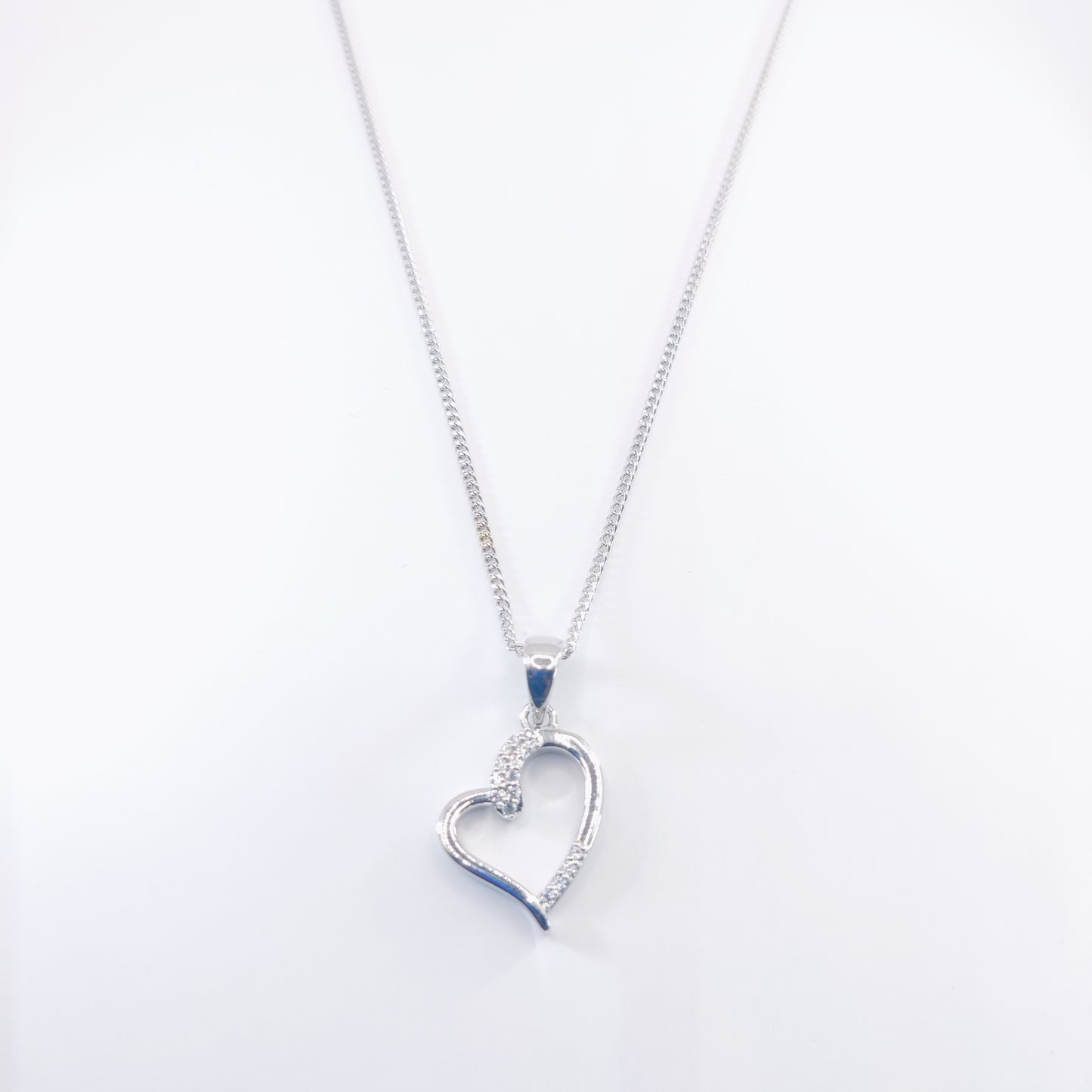 Whispering Heart Silver Pendant