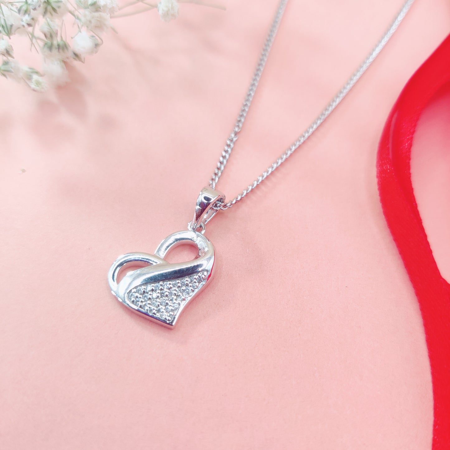 Endless Devotion Silver Pendant