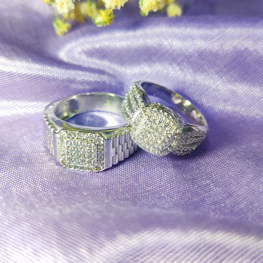 Royal Affinity Couple Rings