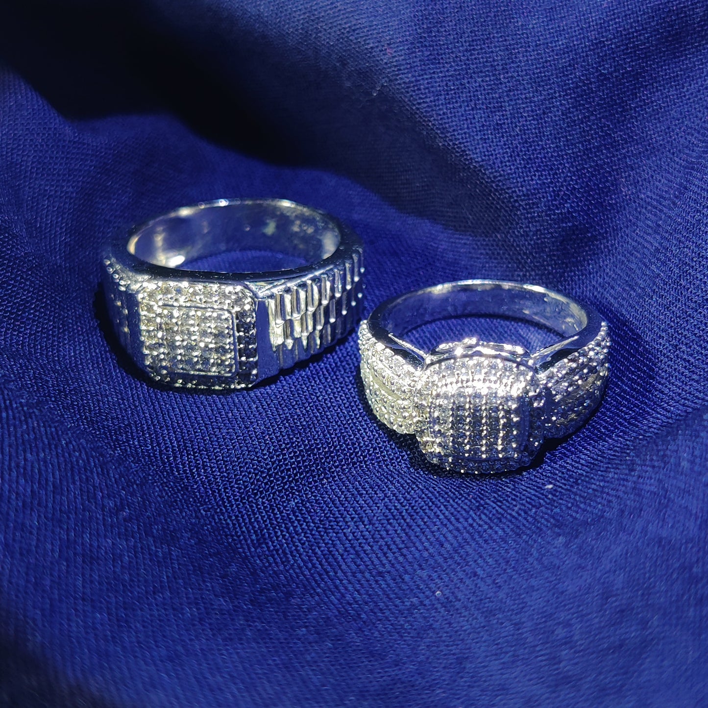 Royal Affinity Couple Rings