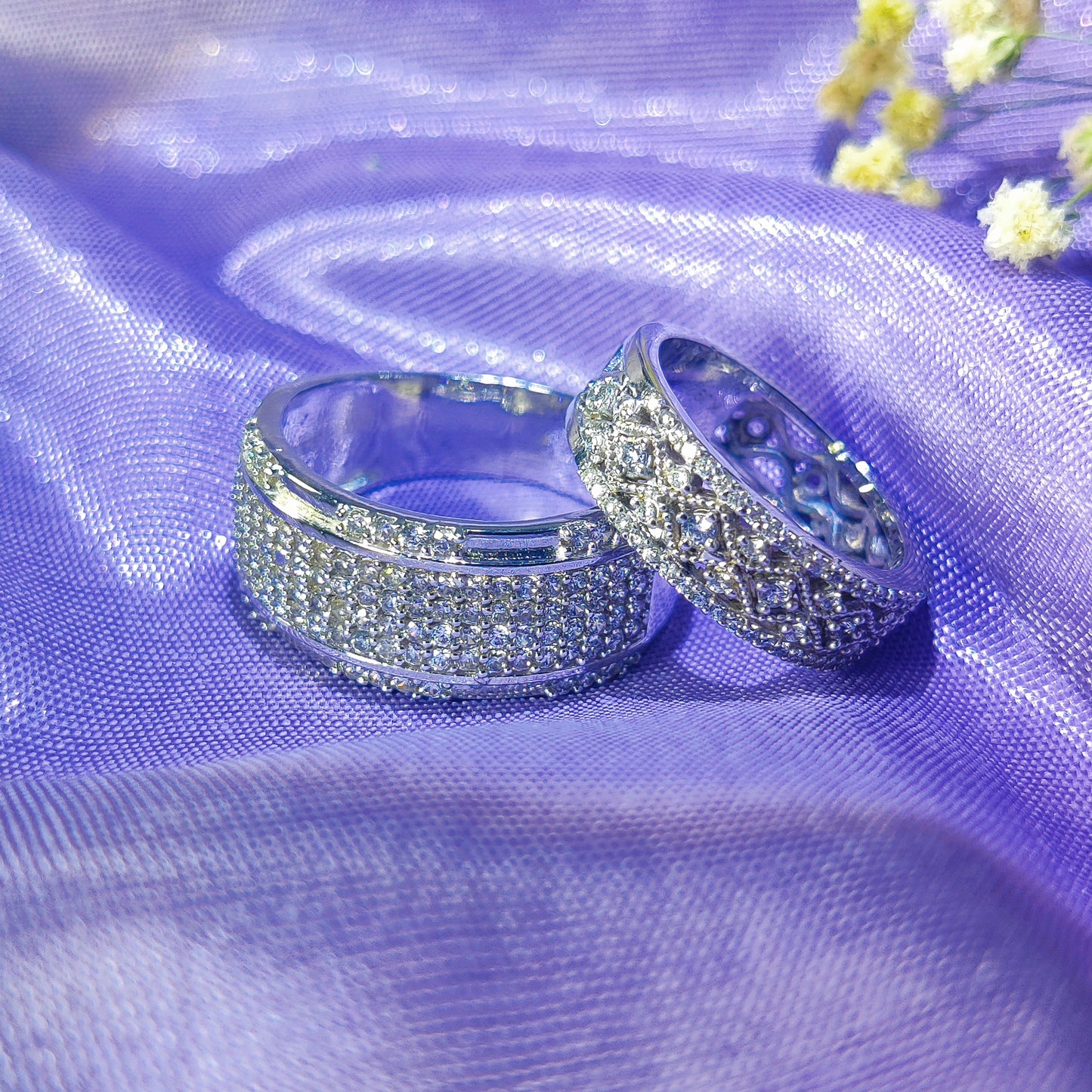 Forever Spark Couple Rings