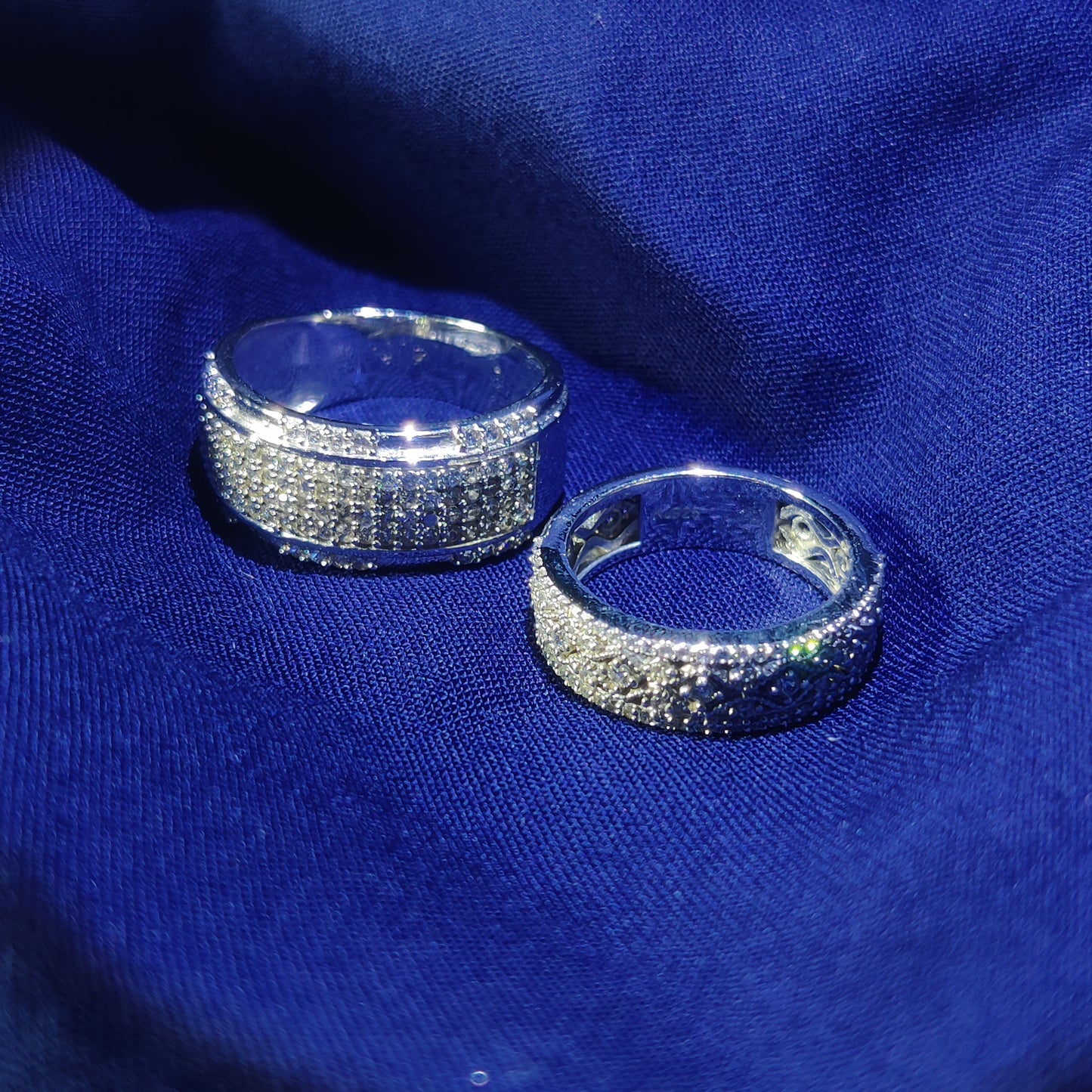 Forever Spark Couple Rings