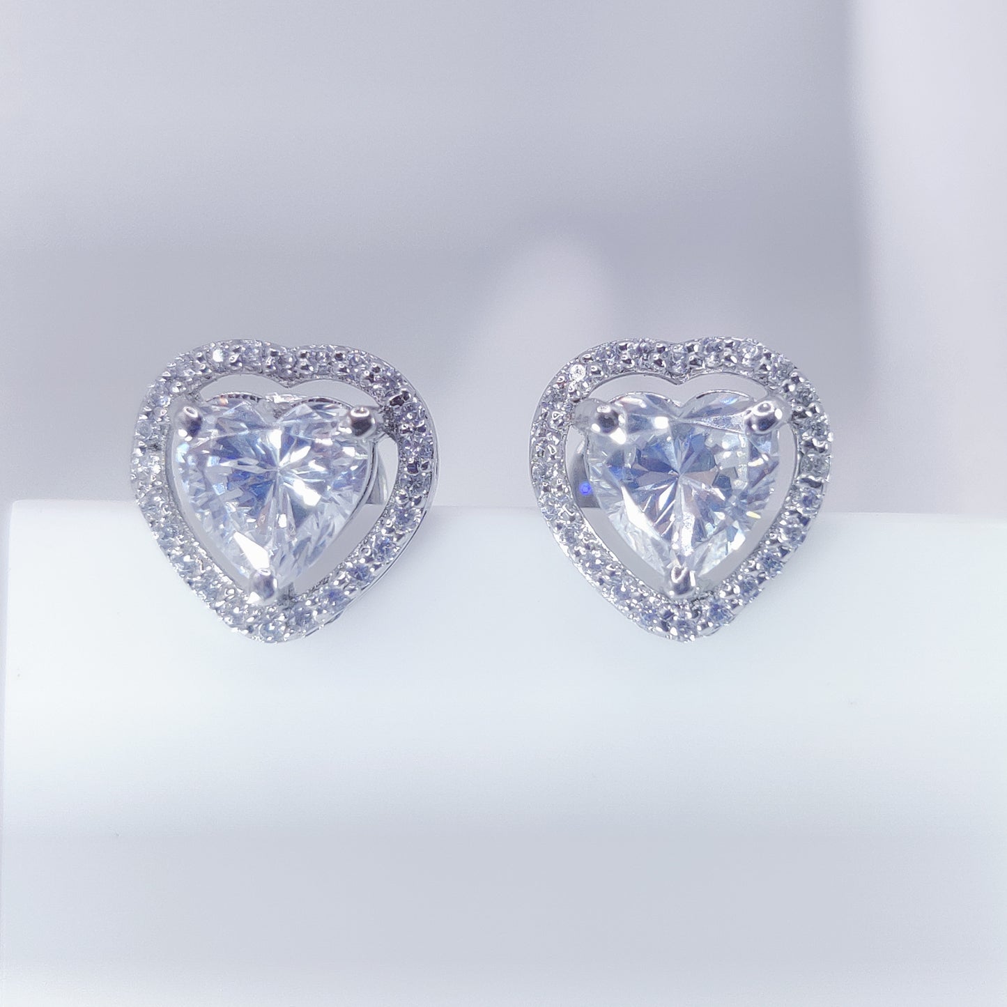 Trinity Glow Stud Earrings