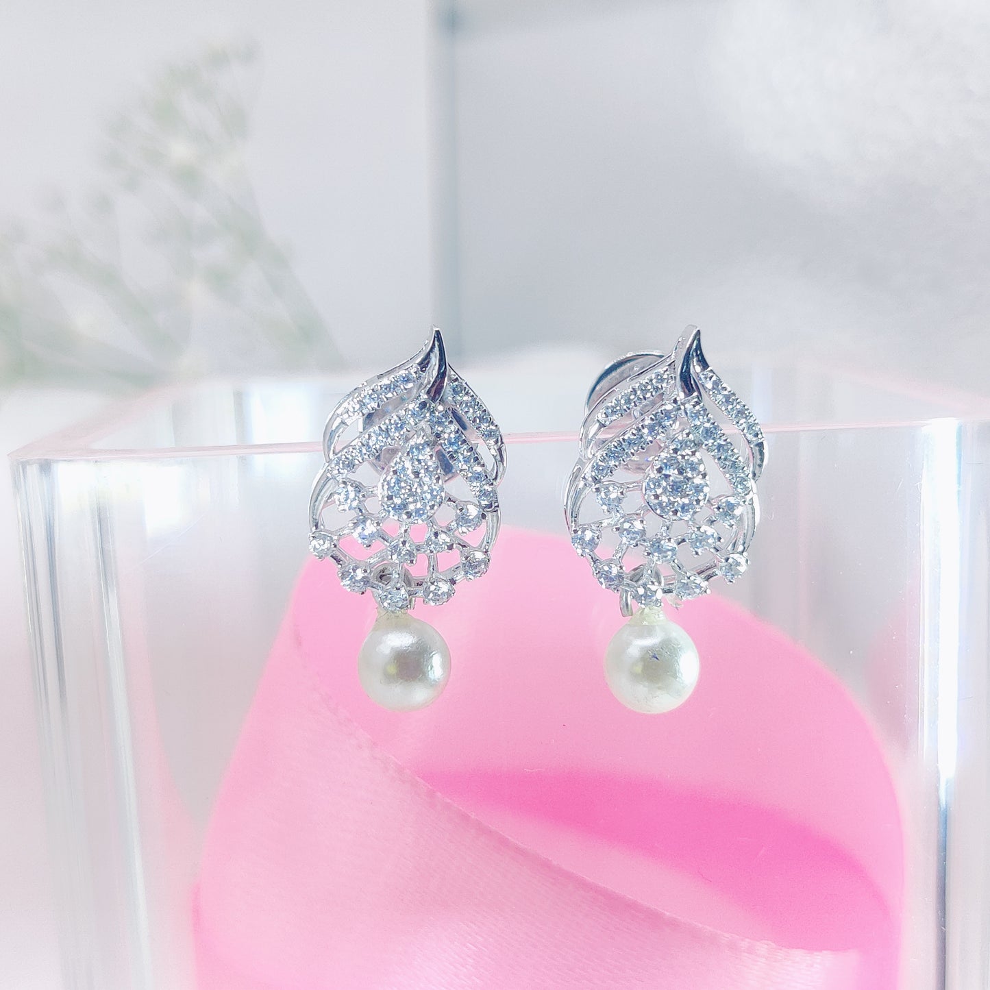 Royal Cascade Stud Earrings