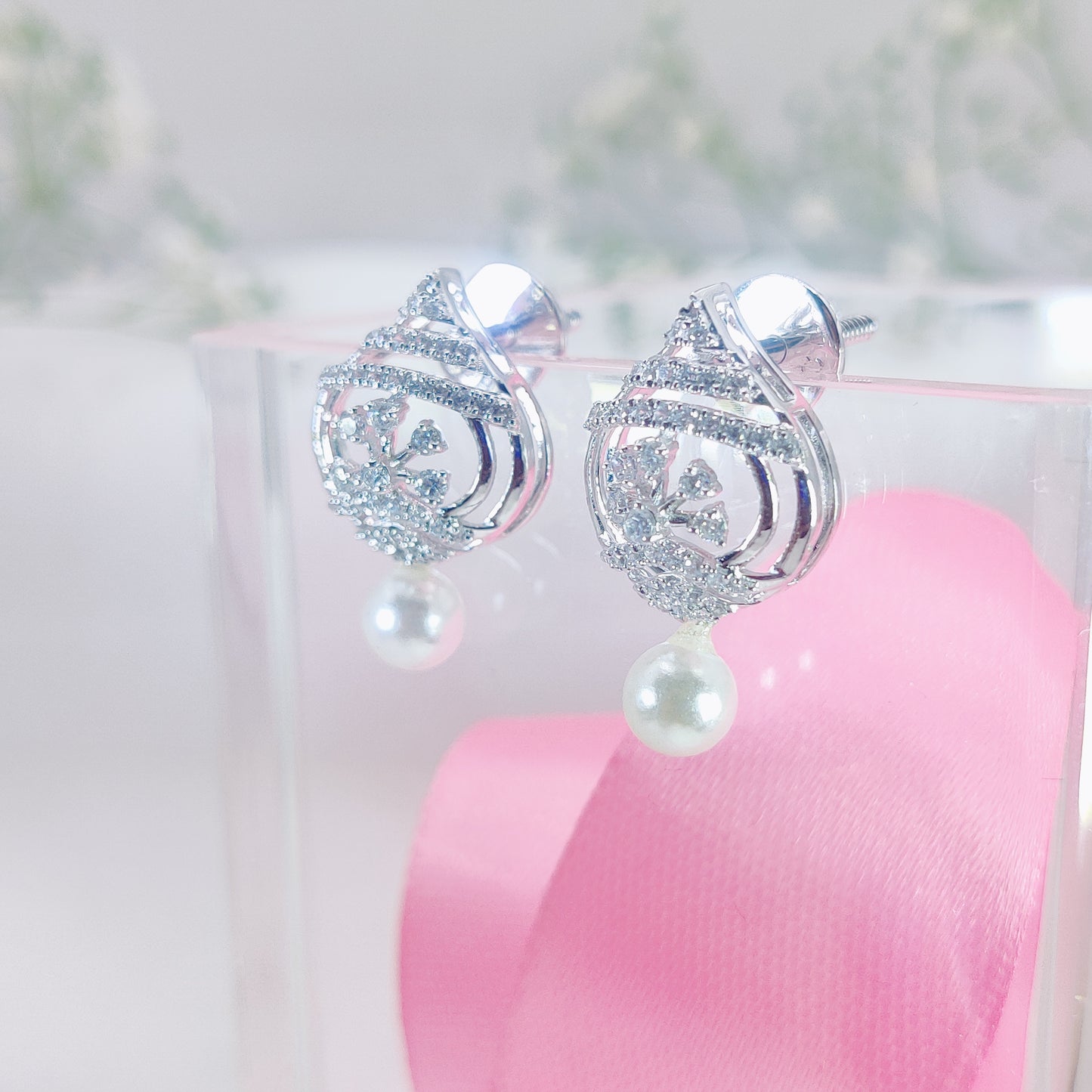 Celestial Grace Stud Earrings