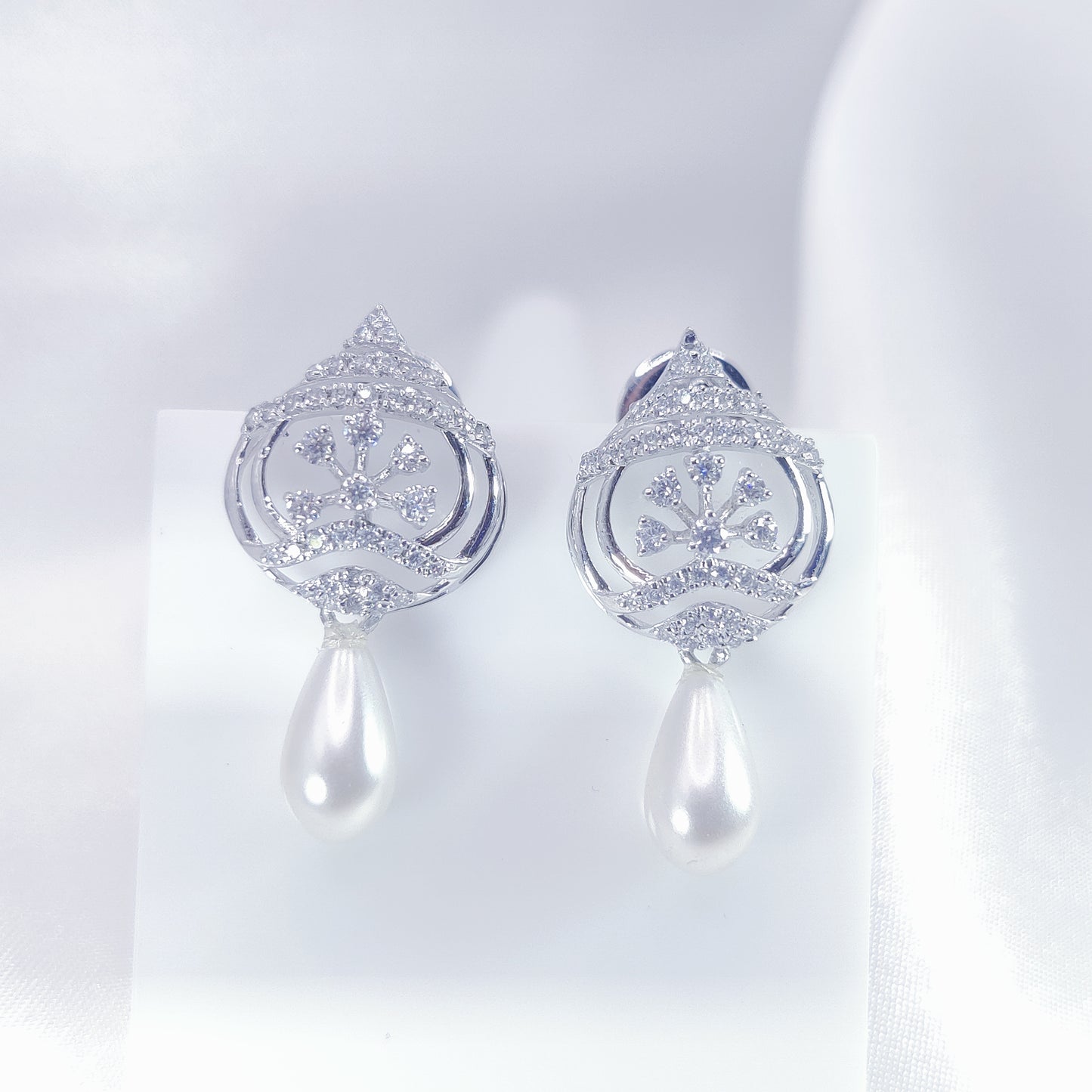 Celestial Grace Stud Earrings