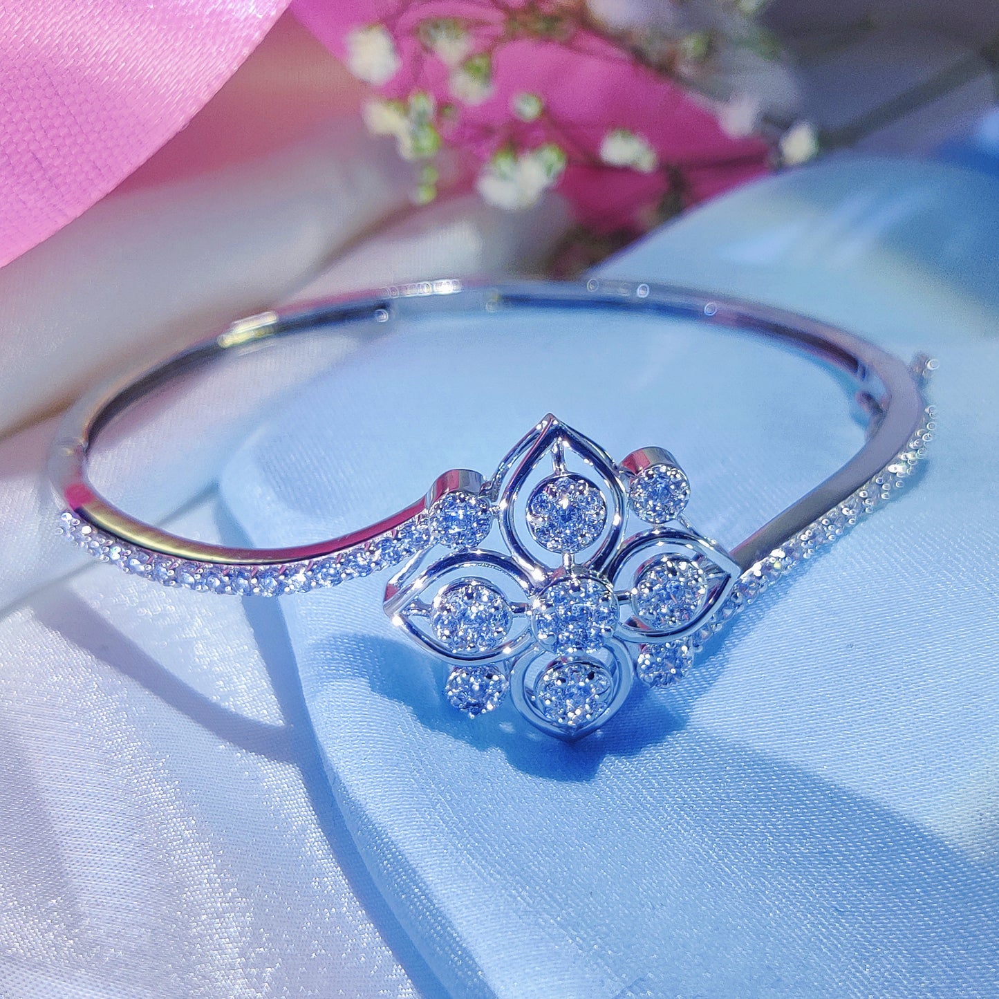 Blooming Petals Italian  Bracelet