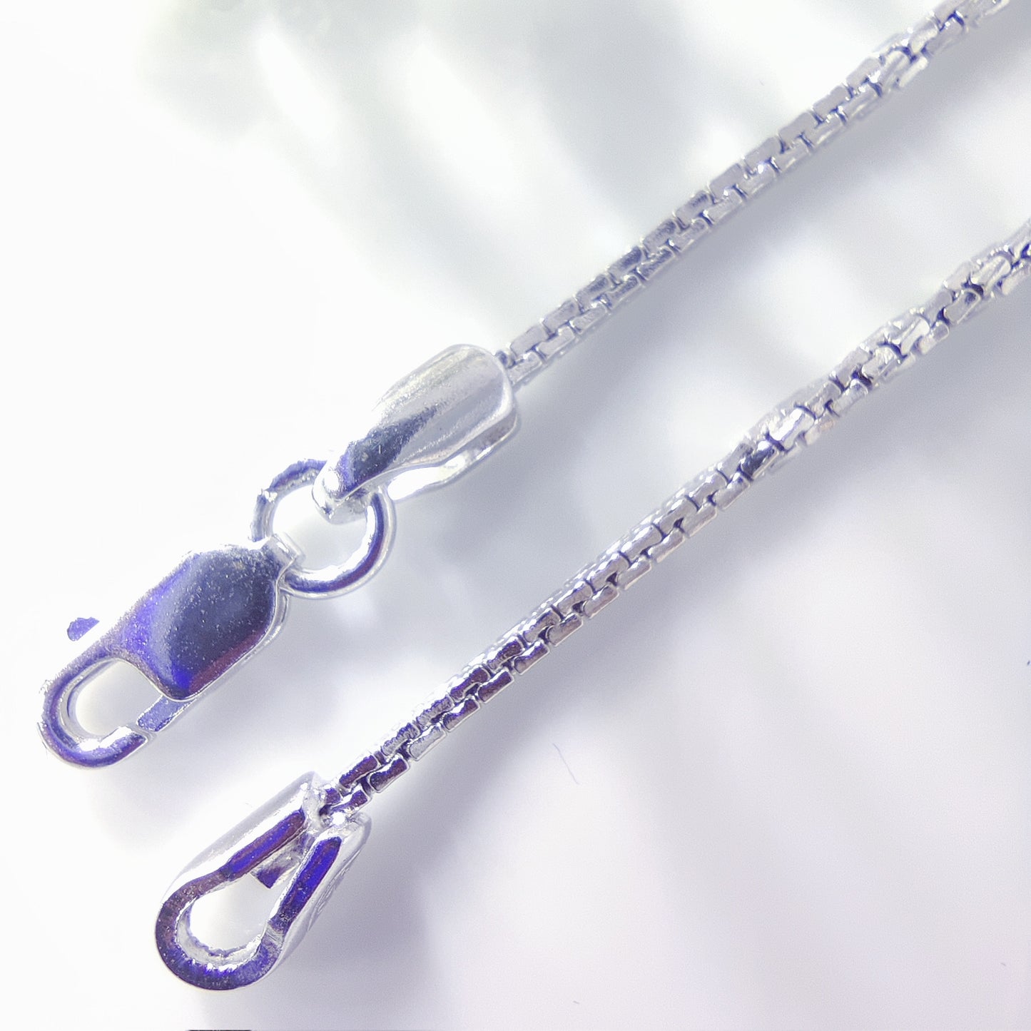 Radiant Flow Silver Chain