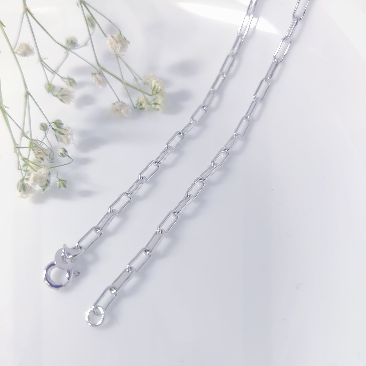 Bold Link Silver Chain