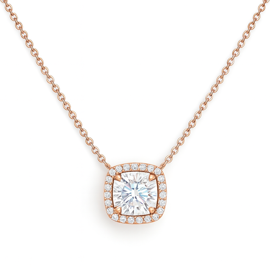 Eternal Spark Halo Pendant