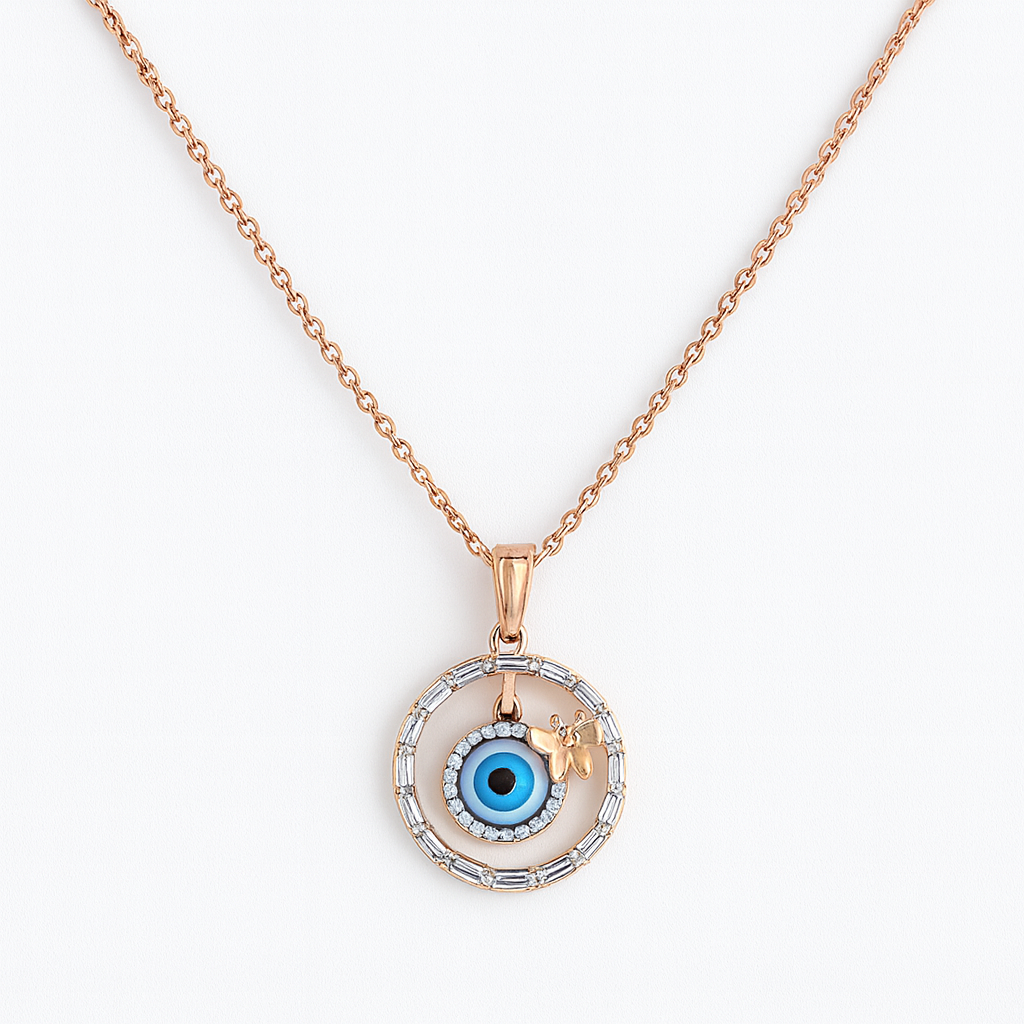Mystic Aura Evil Eye Pendant