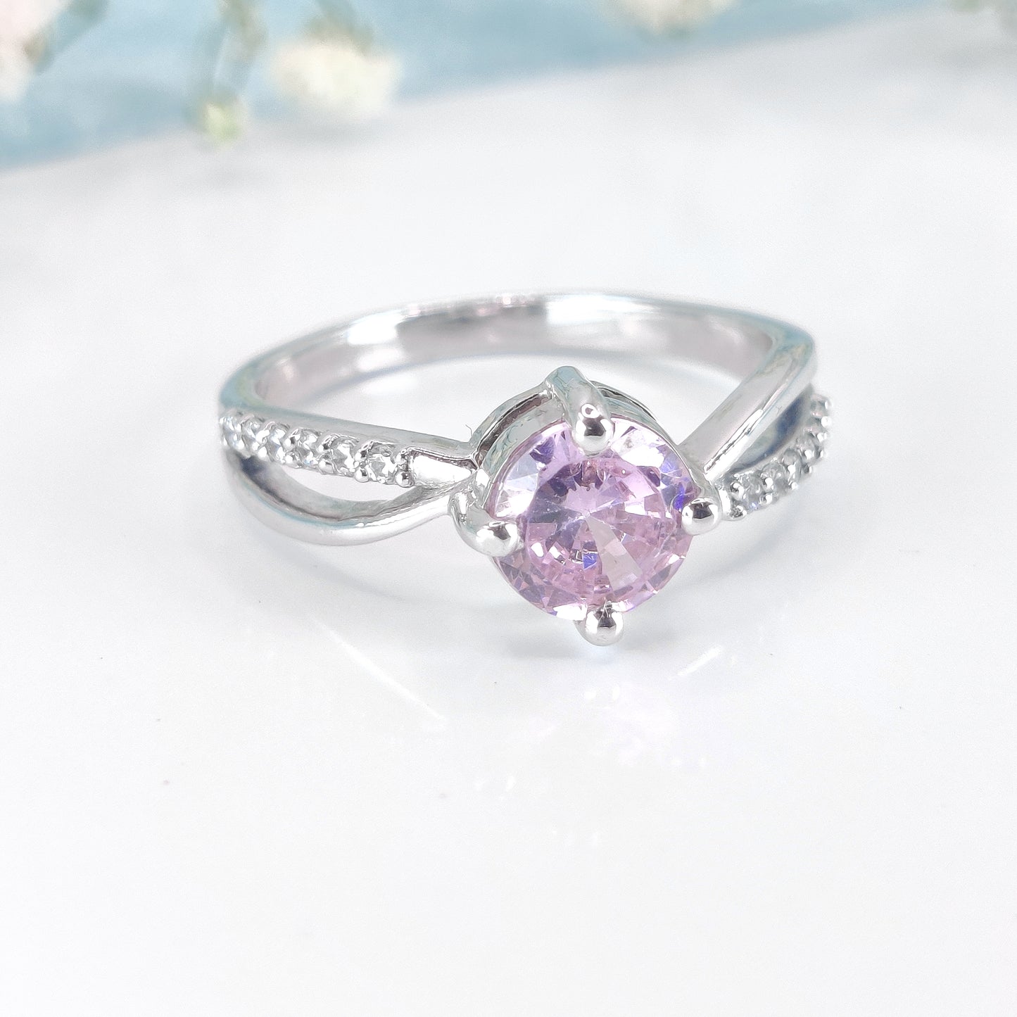 Blushbeam Whisper Ring