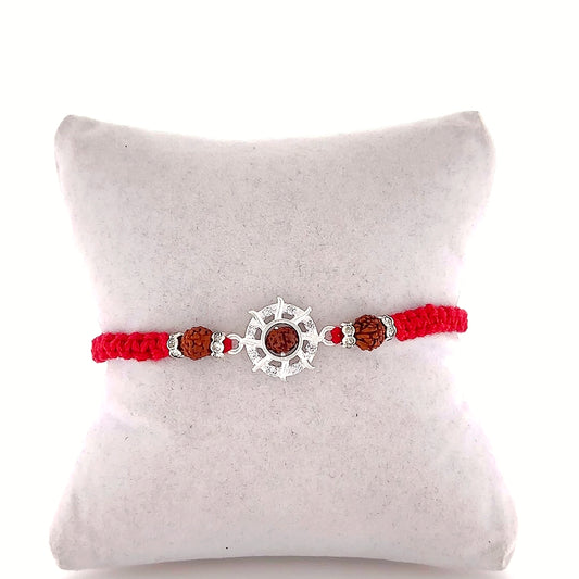 Rudraksha Chakra Protection Rakhi