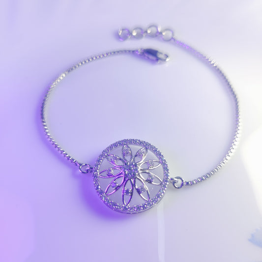 Celestial Bloom Charm Bracelet
