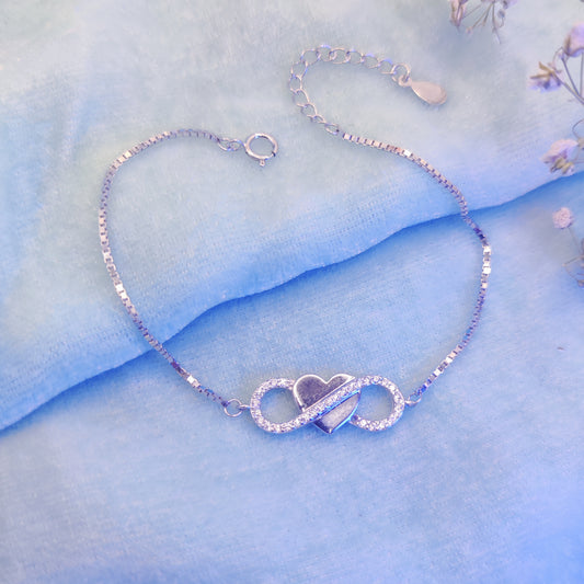 Forever Mine Heartlink Bracelet