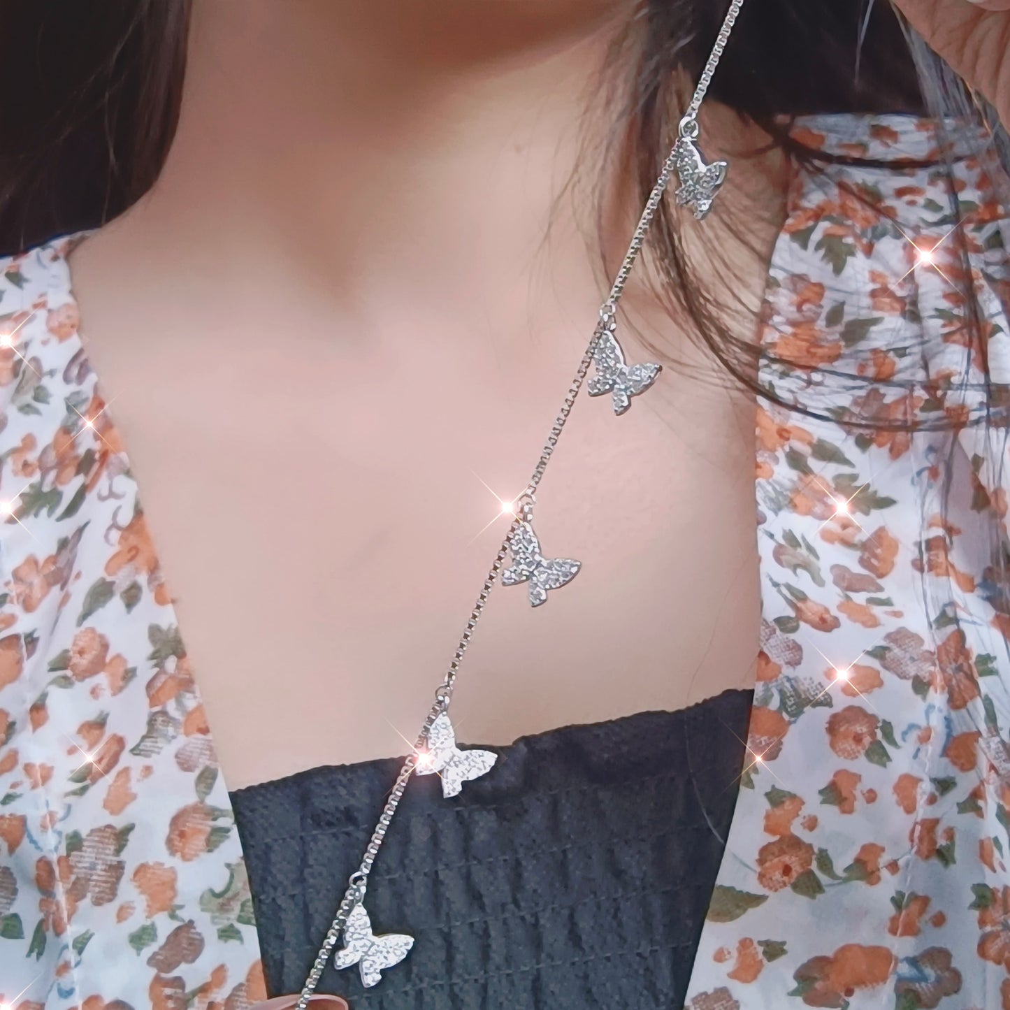 Flutter Charm Butterfly Bracelet