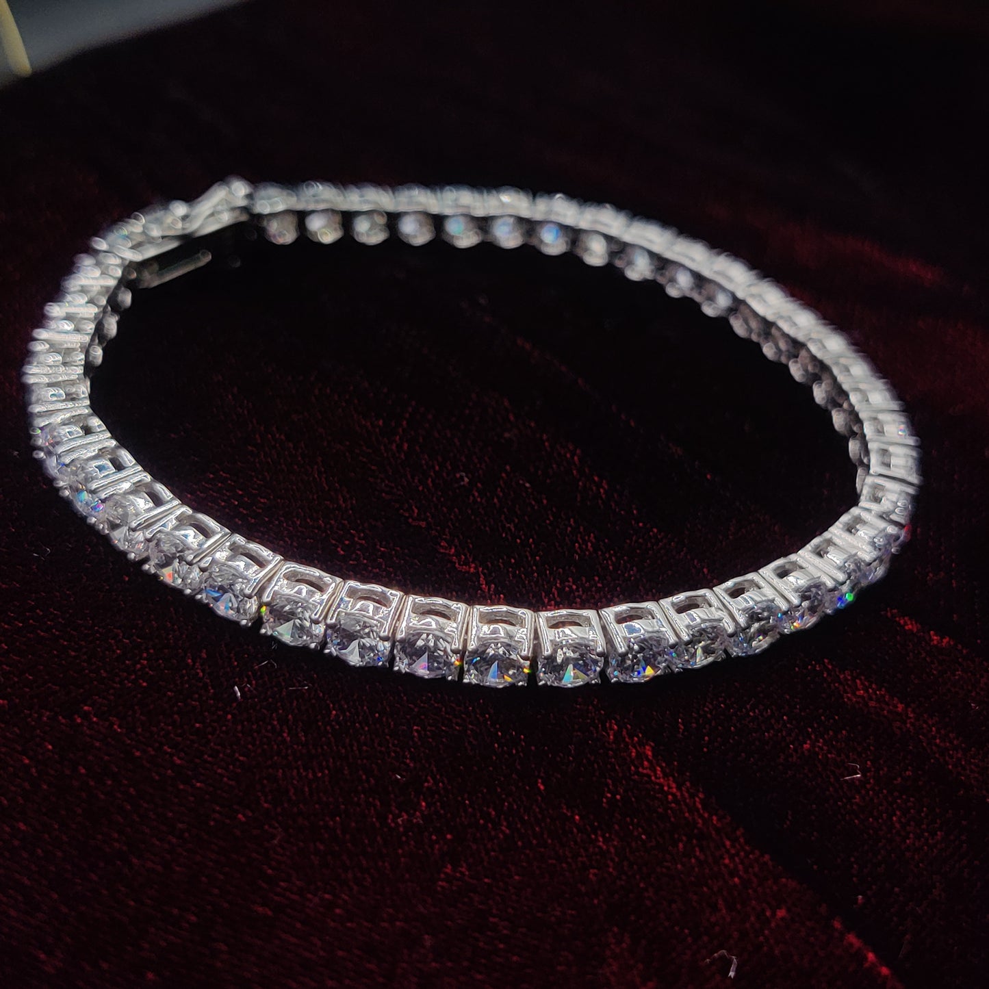 Diamond Dazzle Tennis Bracelet