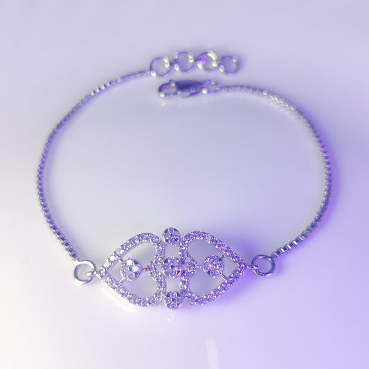 Twin Heart Spark Bracelet