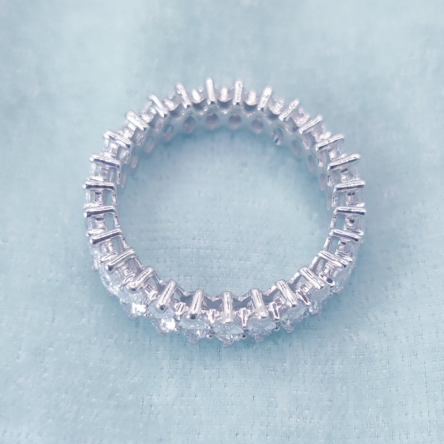 Crowned Spark Marquise Ring