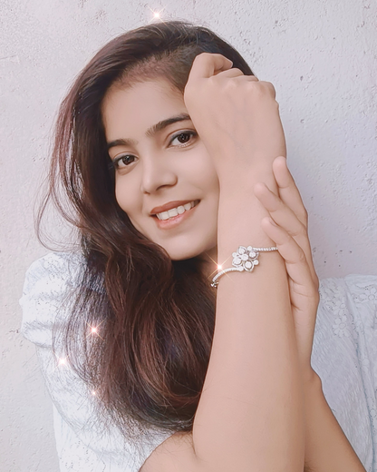 Blooming Petals Italian  Bracelet