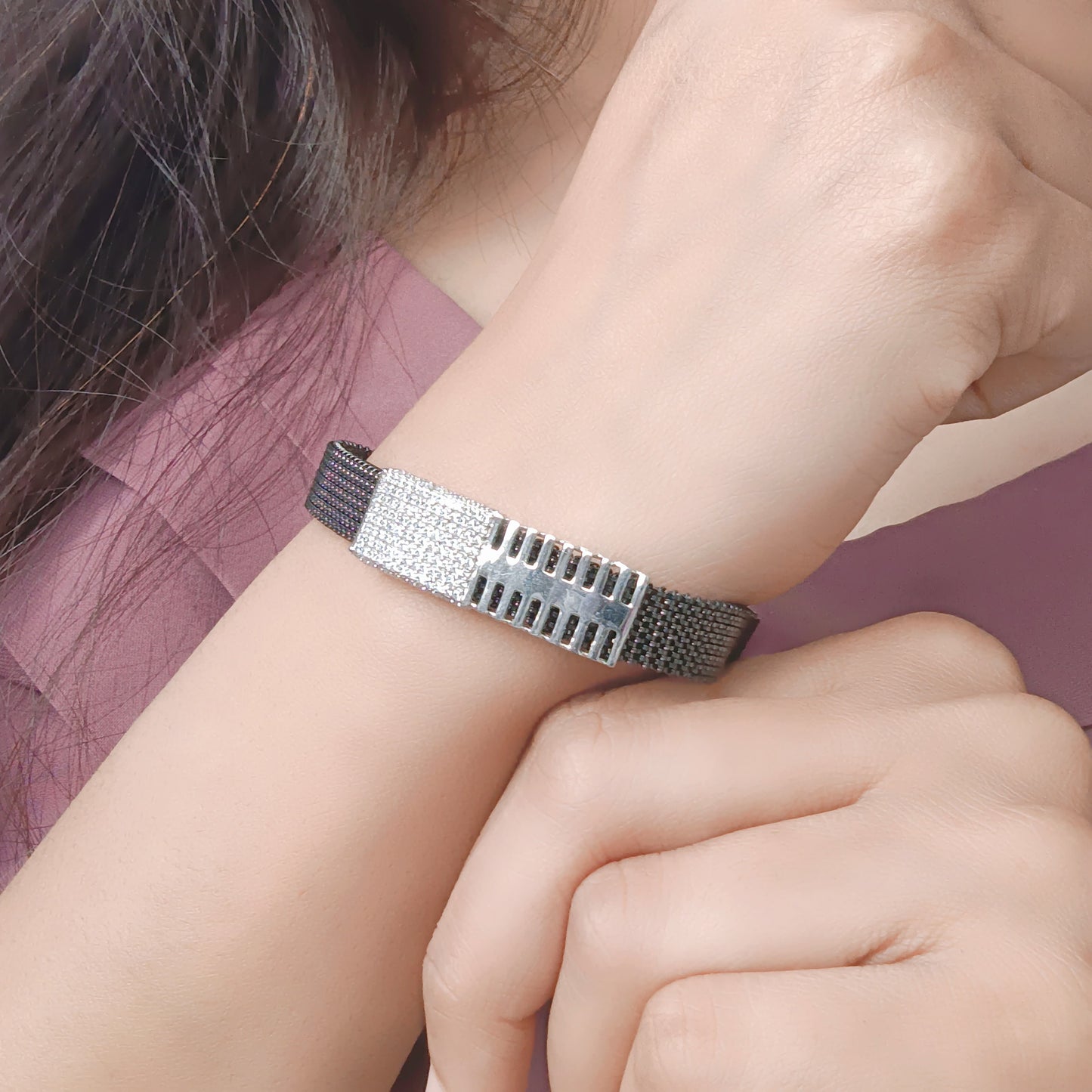 Urban Crown Adjustable Bracelet