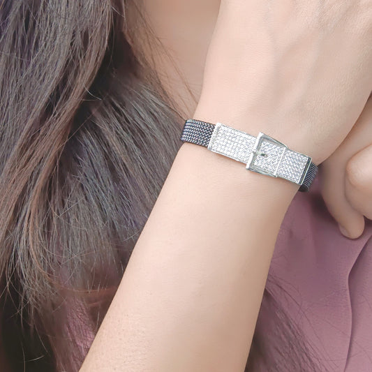 Gleam Buckle Adjustable Bracelet