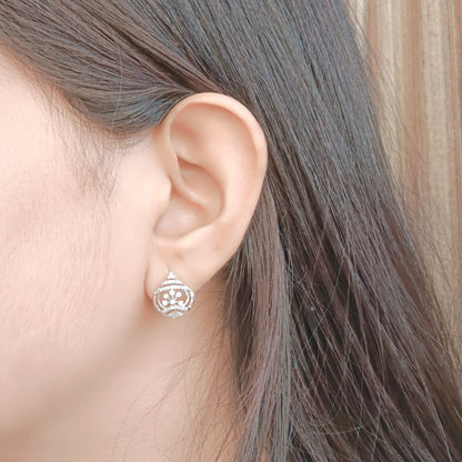 Celestial Grace Stud Earrings