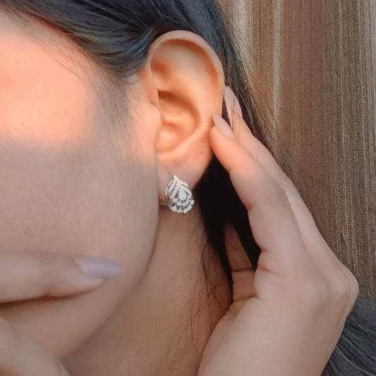 Royal Cascade Stud Earrings