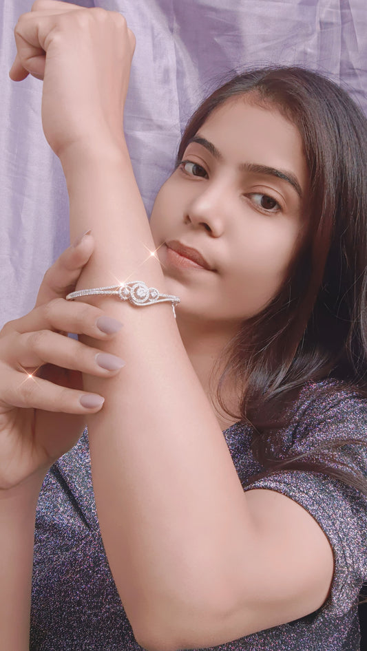 Twilight Orbit Kada Bracelet