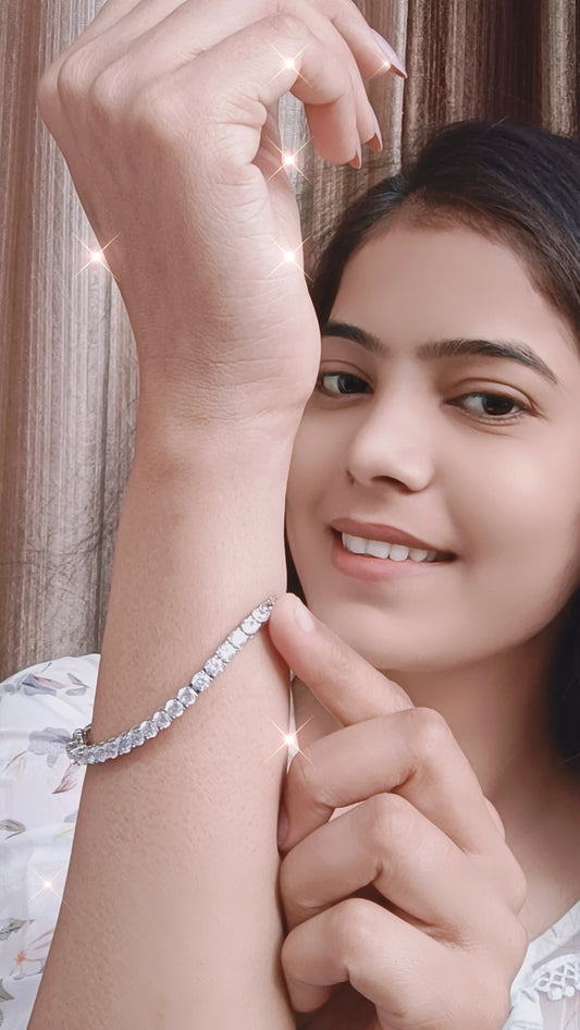 Diamond Dazzle Tennis Bracelet