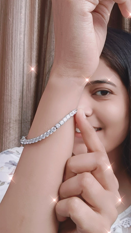 Diamond Dazzle Tennis Bracelet