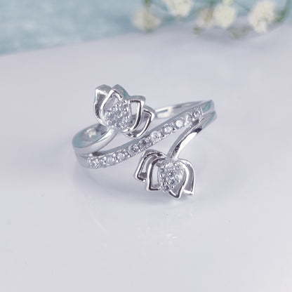 Lotus Whisper Ring