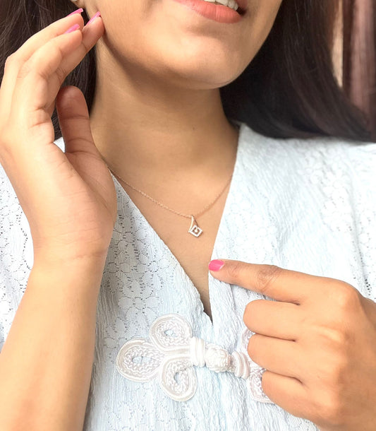 Radiant Harmony Silver Pendant