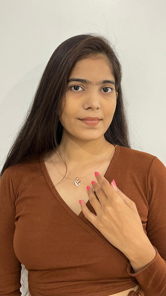 Eternal Weave Heart Pendant