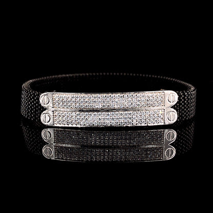 Timeless Flex Adjustable Silver Bracelet (Unisex)