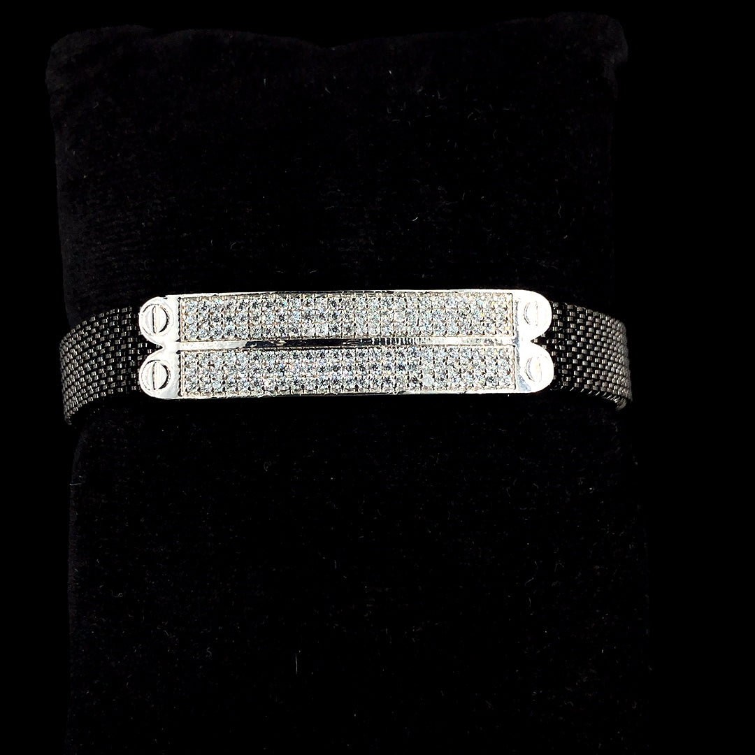 Timeless Flex Adjustable Silver Bracelet (Unisex)