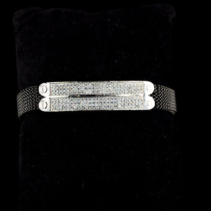 Timeless Flex Adjustable Silver Bracelet (Unisex)